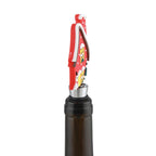 Weihnachtlicher Flaschenverschluss aus PVC – Weihnachtsdeko für Wein & Sekt BST14
