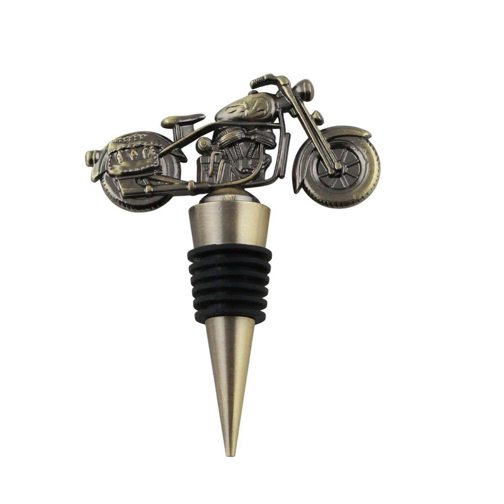 Motorrad Flaschenverschluss aus Metall – Wein, Sekt & Prosecco BST18