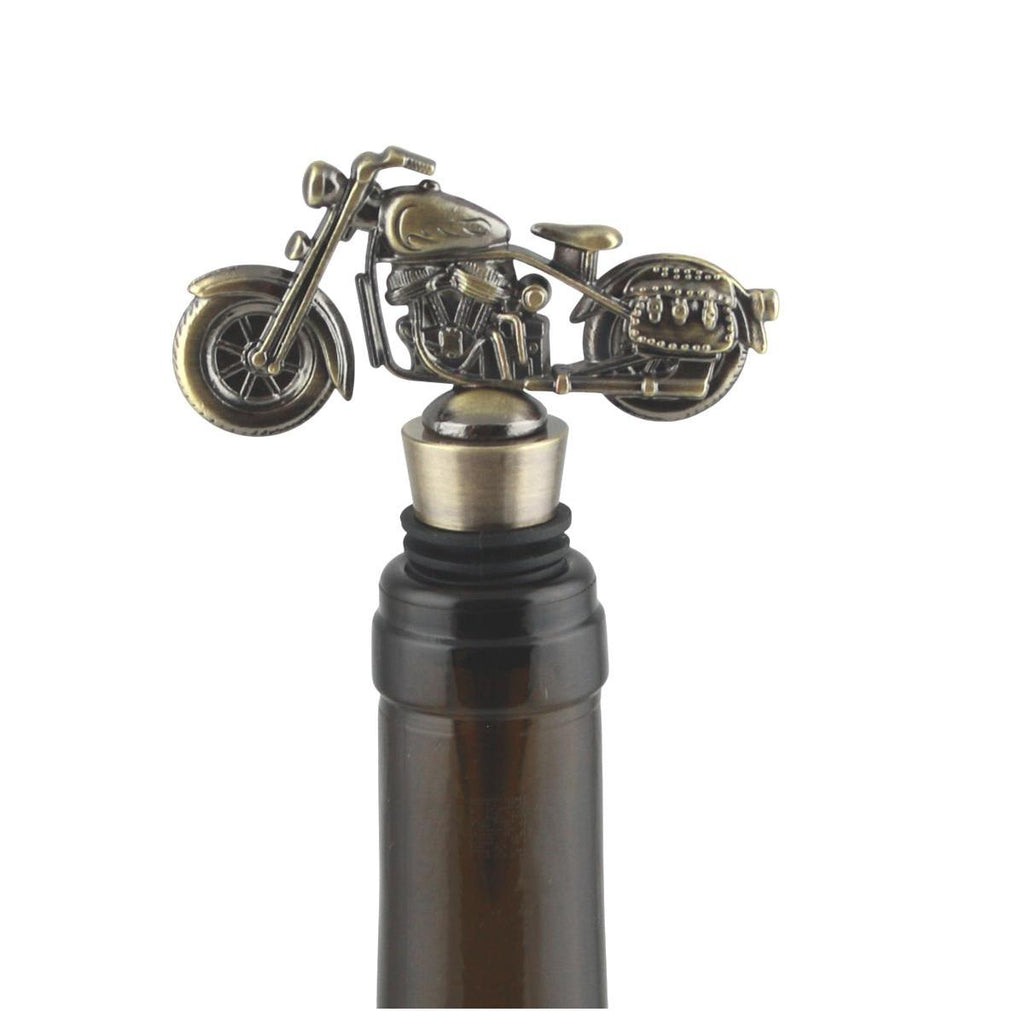 Motorrad Flaschenverschluss aus Metall – Wein, Sekt & Prosecco BST18