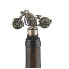 Motorrad Flaschenverschluss aus Metall – Wein, Sekt & Prosecco BST18