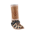Schnapsglas im Cowboy Stiefel aus Leder – Handarbeit Mexico –Western GL11