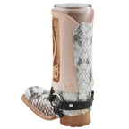 Schnapsglas im Cowboy Stiefel aus Leder – Handarbeit Mexico –Western GL15