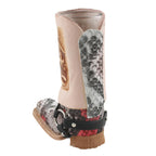Schnapsglas im Cowboy Stiefel aus Leder – Handarbeit Mexico –Western GL18