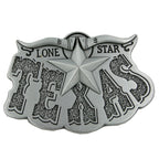 Gürtelschnalle Texas aus Zinn – Buckle für Gürtel bis 4 cm GS11