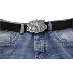 Gürtelschnalle Texas aus Zinn – Buckle für Gürtel bis 4 cm GS11