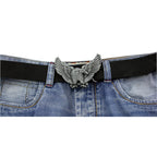Gürtelschnalle Adler aus Zinn – Buckle für Gürtel bis 4 cm GS15