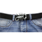 Gürtelschnalle Metall aus Zinn – Buckle für Gürtel bis 4 cm GS17