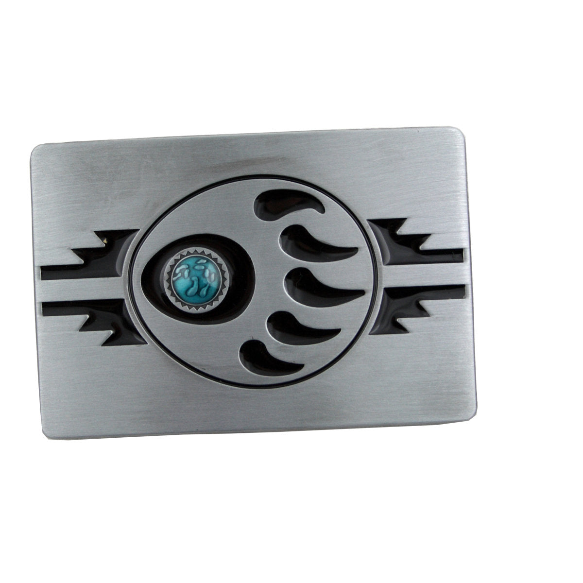 Gürtelschnalle Tatze aus Zinn – Buckle für Gürtel bis 4 cm GS6