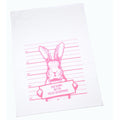 Geschirrtuch Küchentuch weiß "Motiv Hase" 50cm x 70cm 100%Baumwolle