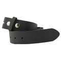 Ledergürtel Grau – Wechselgürtel 4 cm für Buckles