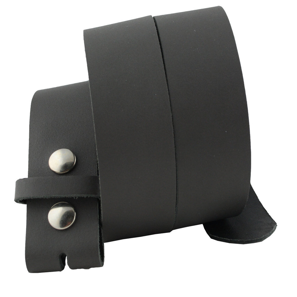 Ledergürtel Grau – Wechselgürtel 4 cm für Buckles