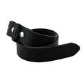 Wasserbüffel Ledergürtel Schwarz – Vollleder Wechselgürtel 4 cm