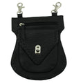 Festival Tasche Gürteltasche Hüfttasche Geldbörse Leder mit Karabiner K5