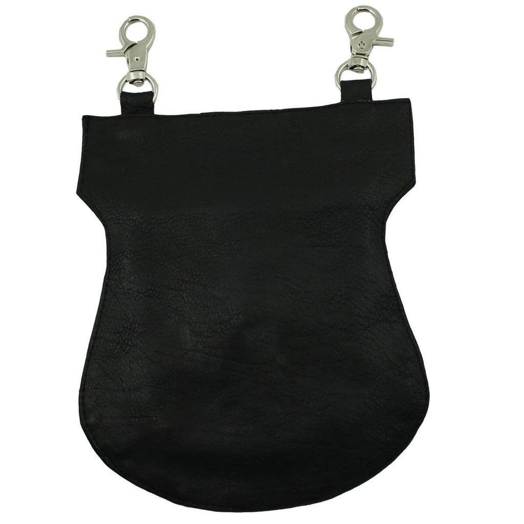 Festival Tasche Gürteltasche Hüfttasche Geldbörse Leder mit Karabiner K5