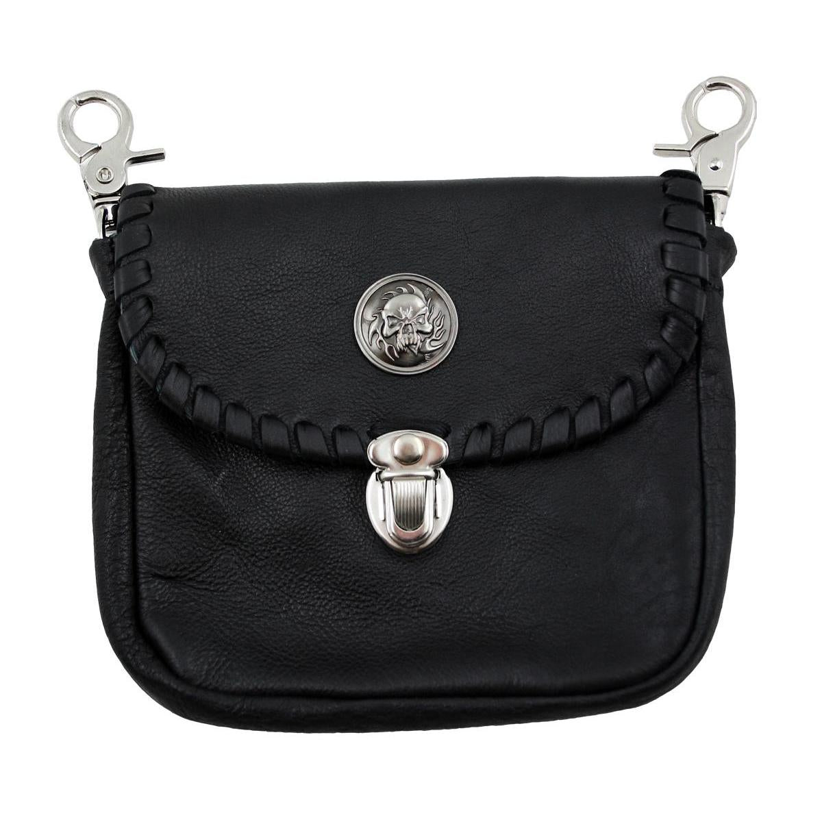 Leder Gürteltasche Hüfttasche mit Karabinerhaken K21