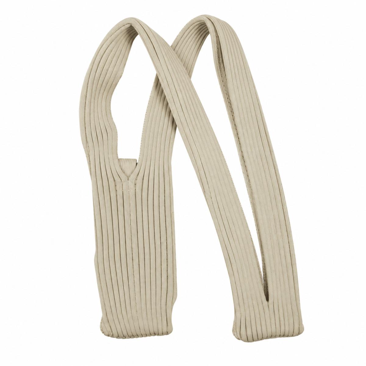 Crossbody Handytasche Natur – Ribbed Smartphone Tasche aus 100 % Polyester