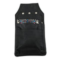 Leder Holster für Kellnerbörse mit Kristall-Glassteinen – Strass Holster HK128