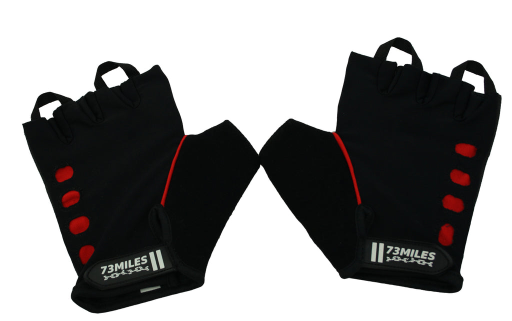 Leder Fahrrad Handschuhe Fitness Sport Fingerlos Atmungsaktiv G04