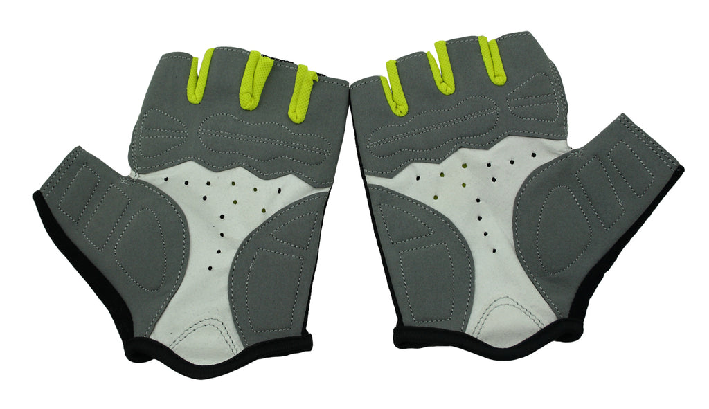 Leder Fahrrad Handschuhe Fitness Sport Fingerlos Atmungsaktiv G05