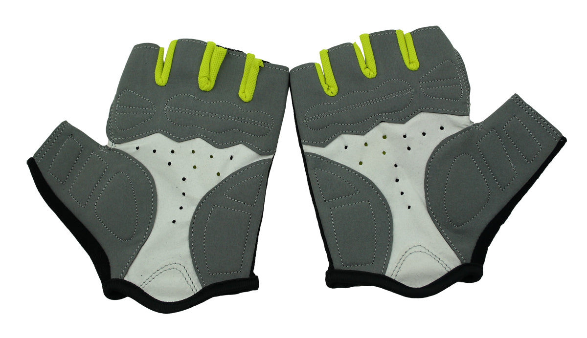 Leder Fahrrad Handschuhe Fitness Sport Fingerlos Atmungsaktiv G05