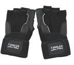 Leder Kraftsport Handschuhe Fitness Sport Bodybuilding Fingerlos S-XXL  G14