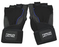 Leder Kraftsport Handschuhe Fitness Sport Bodybuilding Fingerlos S-XXL  G15
