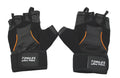 Leder Kraftsport Handschuhe Fitness Sport Bodybuilding Fingerlos S-XXL  G16