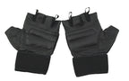 Leder Kraftsport Handschuhe Fitness Sport Bodybuilding Fingerlos S-XXL  G17