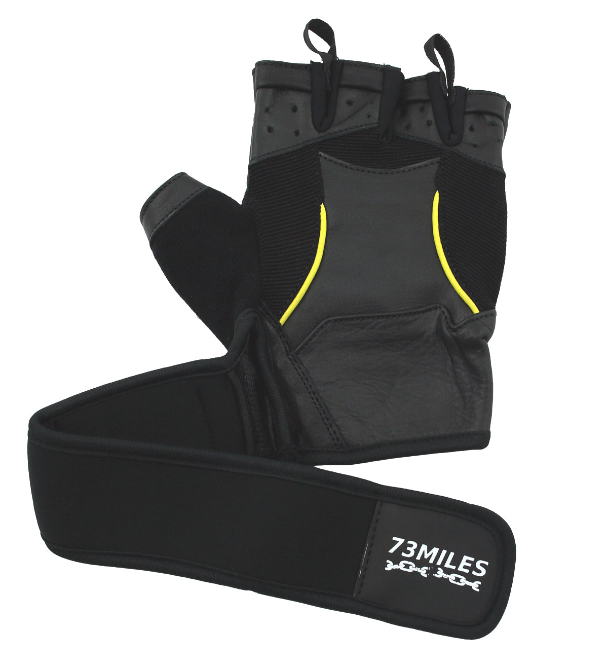 Leder Kraftsport Handschuhe Fitness Sport Bodybuilding Fingerlos S-XXL  G17