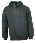 Hoodie Kapuzenpullover Baumwolle grau Größen S bis 4XL