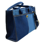 Denim Damen Jeans Tasche Schultertasche Crossbody Umhängetasche blau JT12