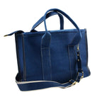 Denim Damen Jeans Tasche Schultertasche Crossbody Umhängetasche blau JT12