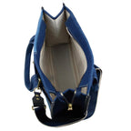 Denim Damen Jeans Tasche Schultertasche Crossbody Umhängetasche blau JT12
