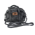 Kleine Damen Jeans Handtasche Denim Schultertasche Crossbody Tasche schwarz JT10
