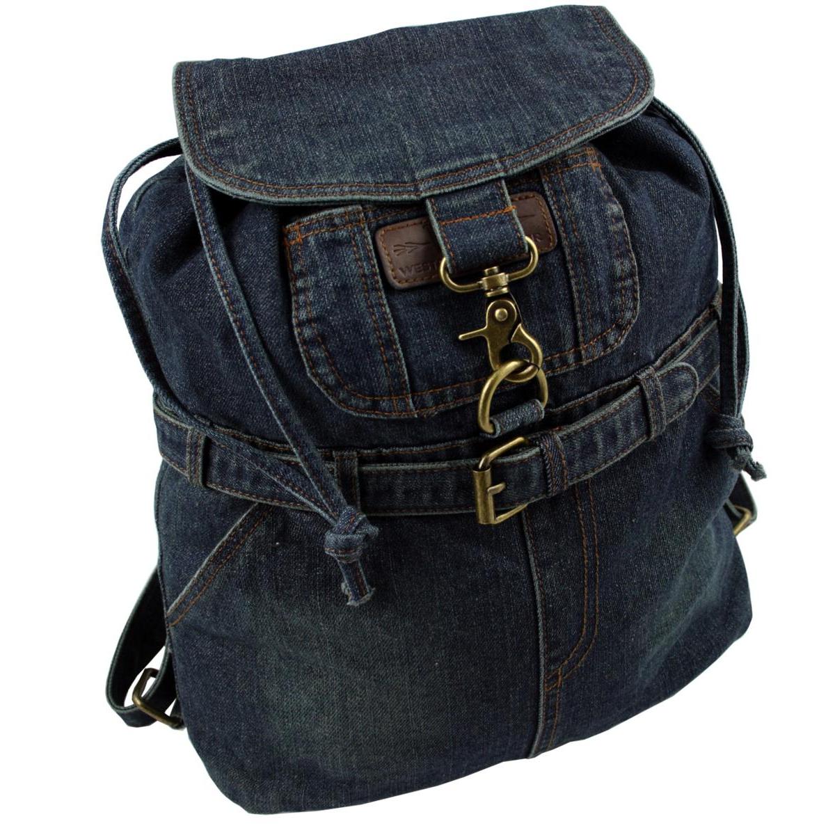 Jeans Rucksack City Dunkelblau