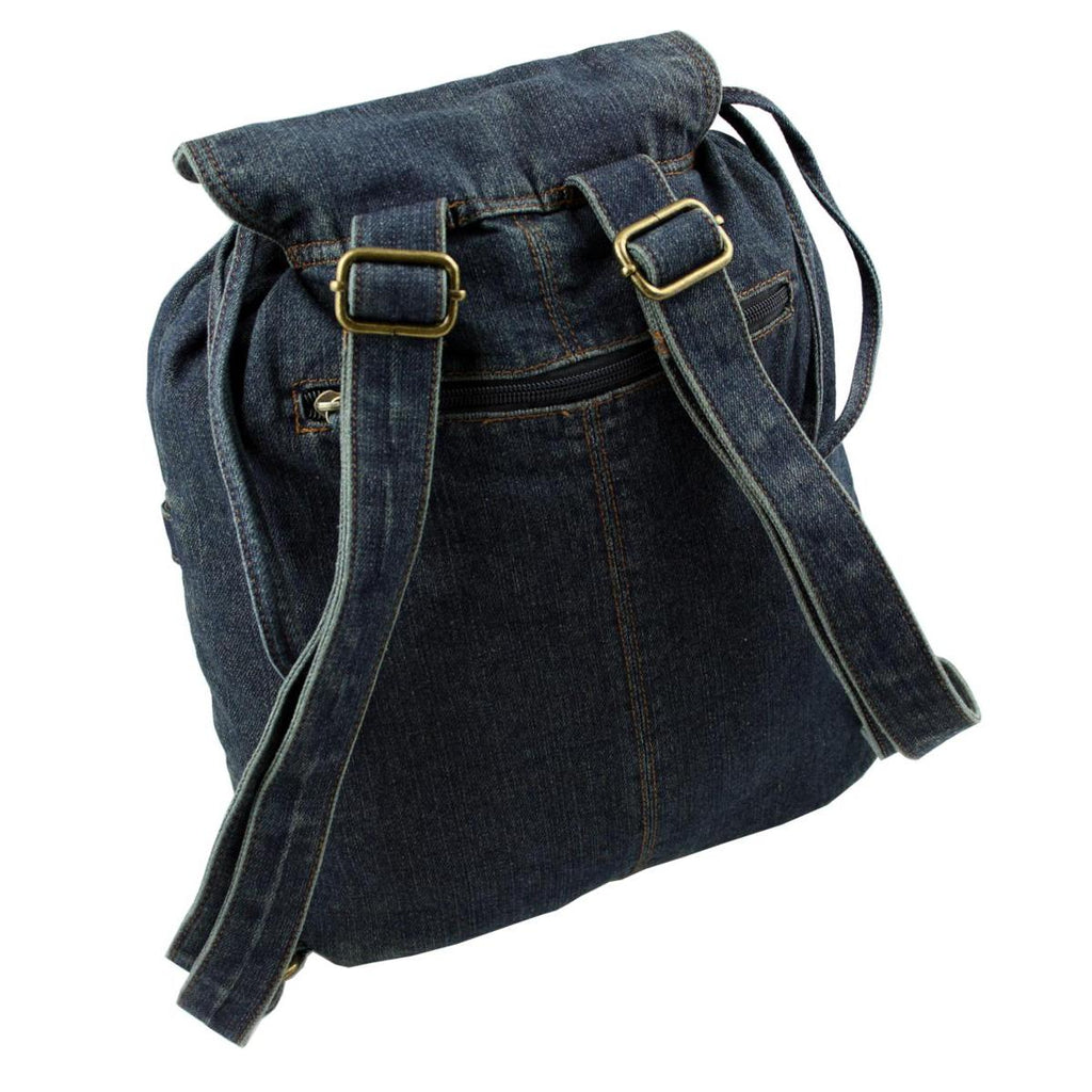 Jeans Rucksack City Dunkelblau