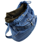 Jeans Rucksack City Blau