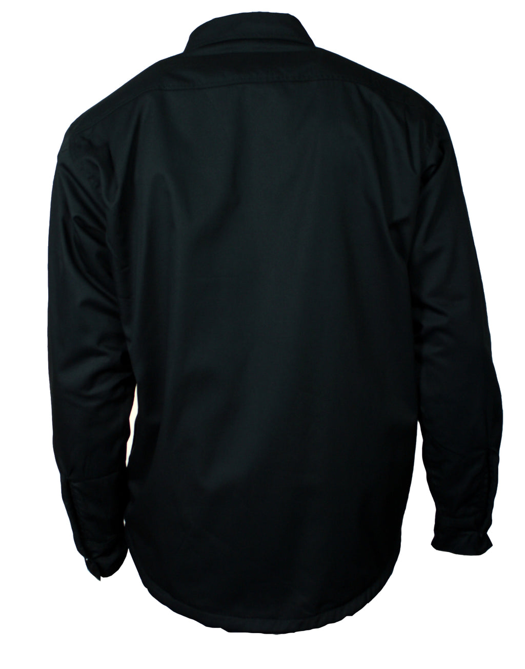 Freizeit Arbeits Hemd gefüttert Herren Jacke Fleece schwarz S-4XL