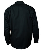 Freizeit Arbeits Hemd gefüttert Herren Jacke Fleece schwarz S-4XL