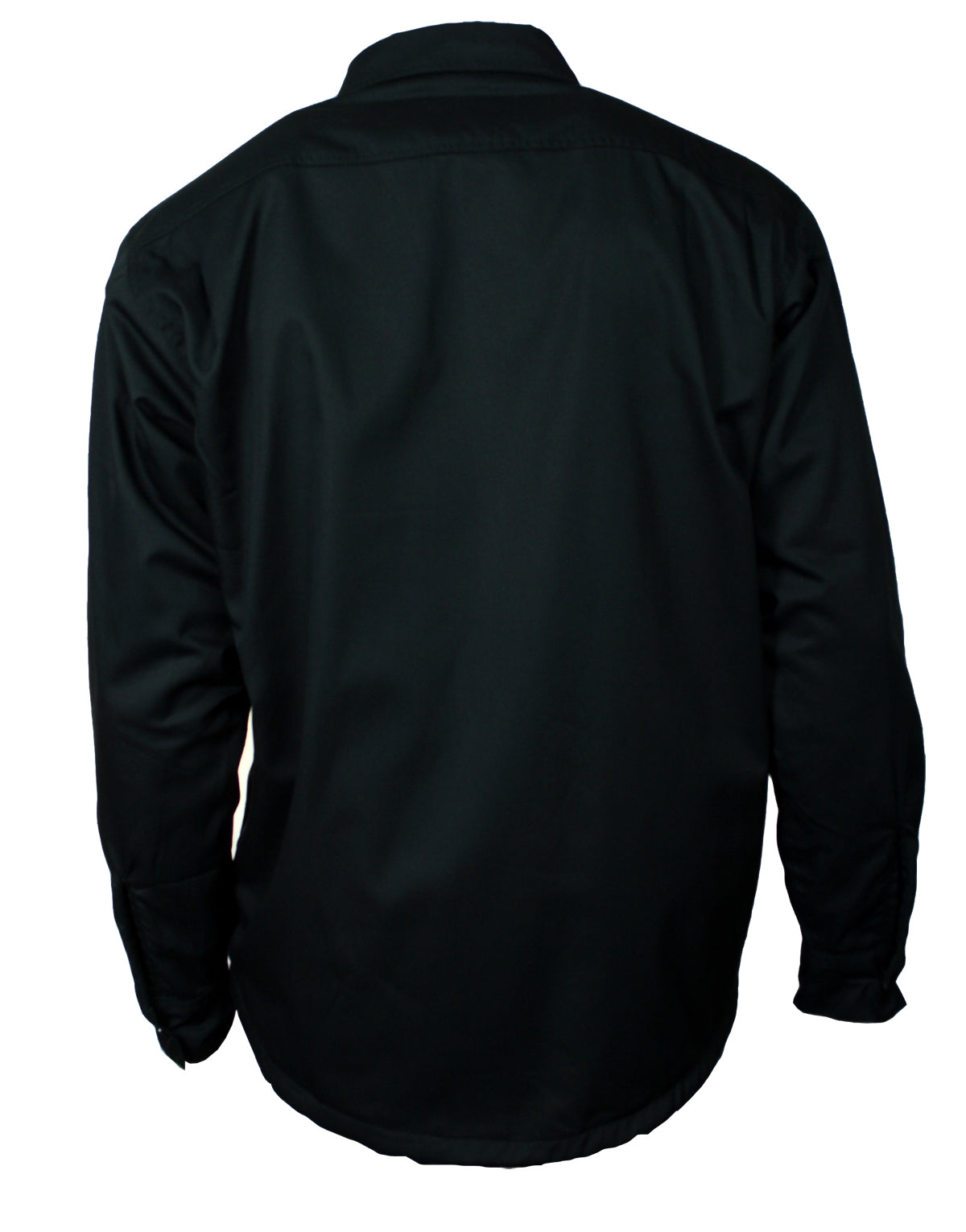 Freizeit Arbeits Hemd gefüttert Herren Jacke Fleece schwarz S-4XL
