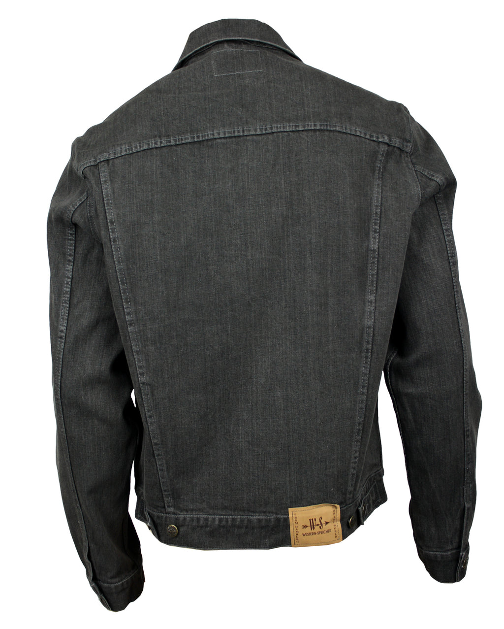 Jeansjacke Denim Herren Jacke Baumwolle Grau S-4XL