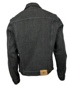 Jeansjacke Denim Herren Jacke Baumwolle Grau S-4XL
