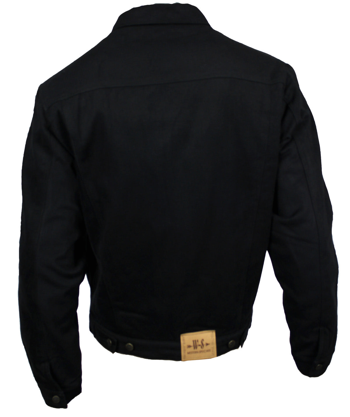 Winter Jeansjacke Denim Herren Jacke Fleece gefüttert schwarz S - 4XL