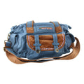 Jeanstasche Blau mit Kristall-Glassteinen – Schultertasche Strass C24