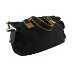 Jeanstasche Schwarz mit Kristall-Glassteinen – Schultertasche Strass C25