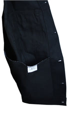 Jeansweste Herren Denim Light Biker Weste Kutte schwarz S - 5XL