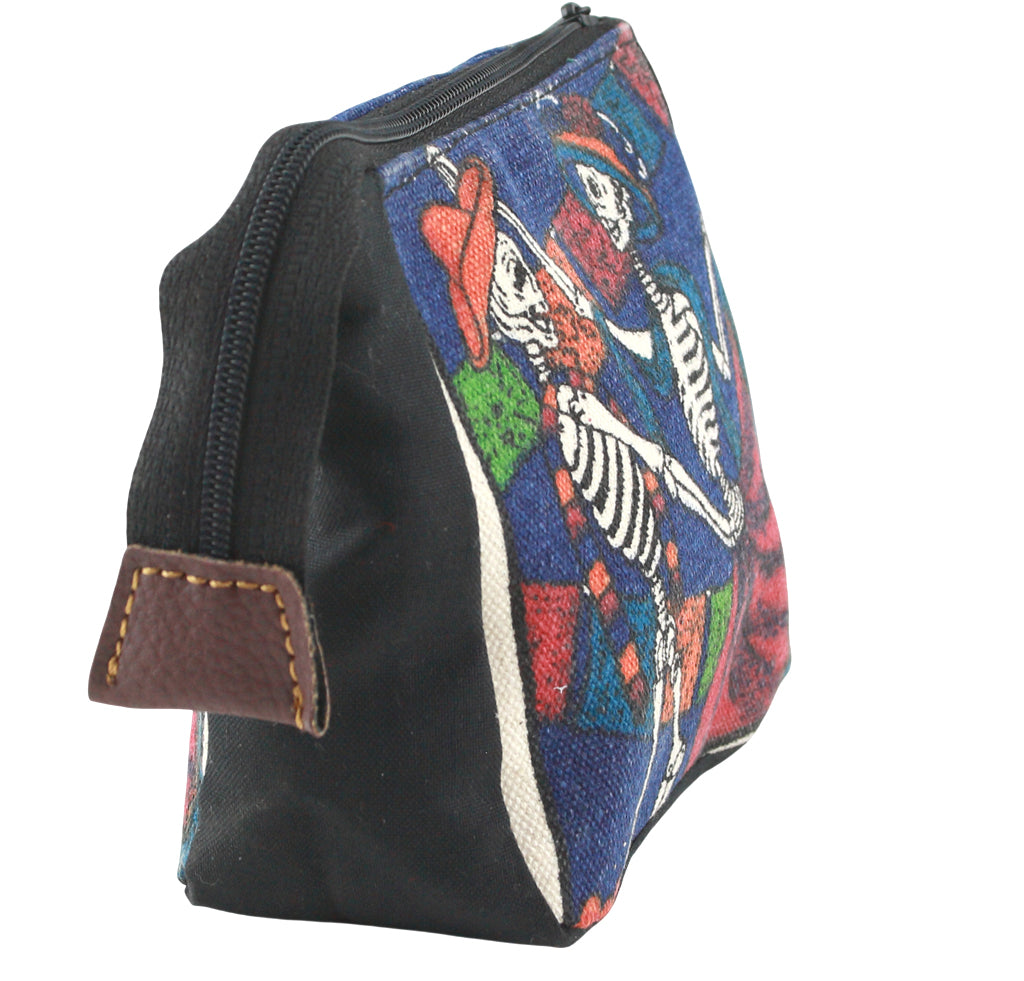 Mehrzwecktasche Kosmetik Tasche mit Reißverschluss - aus Mexico - KT 10
