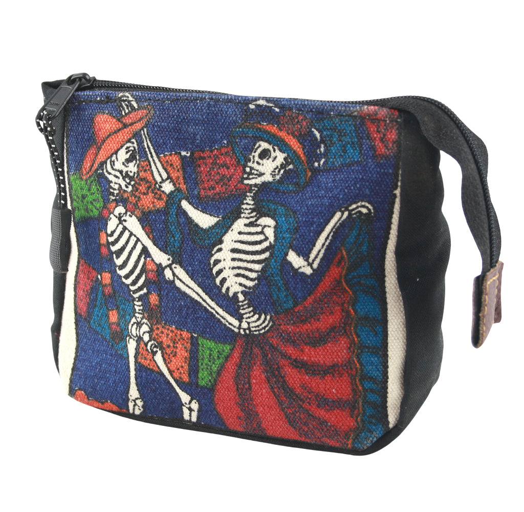 Mehrzwecktasche Kosmetik Tasche mit Reißverschluss - aus Mexico - KT 10