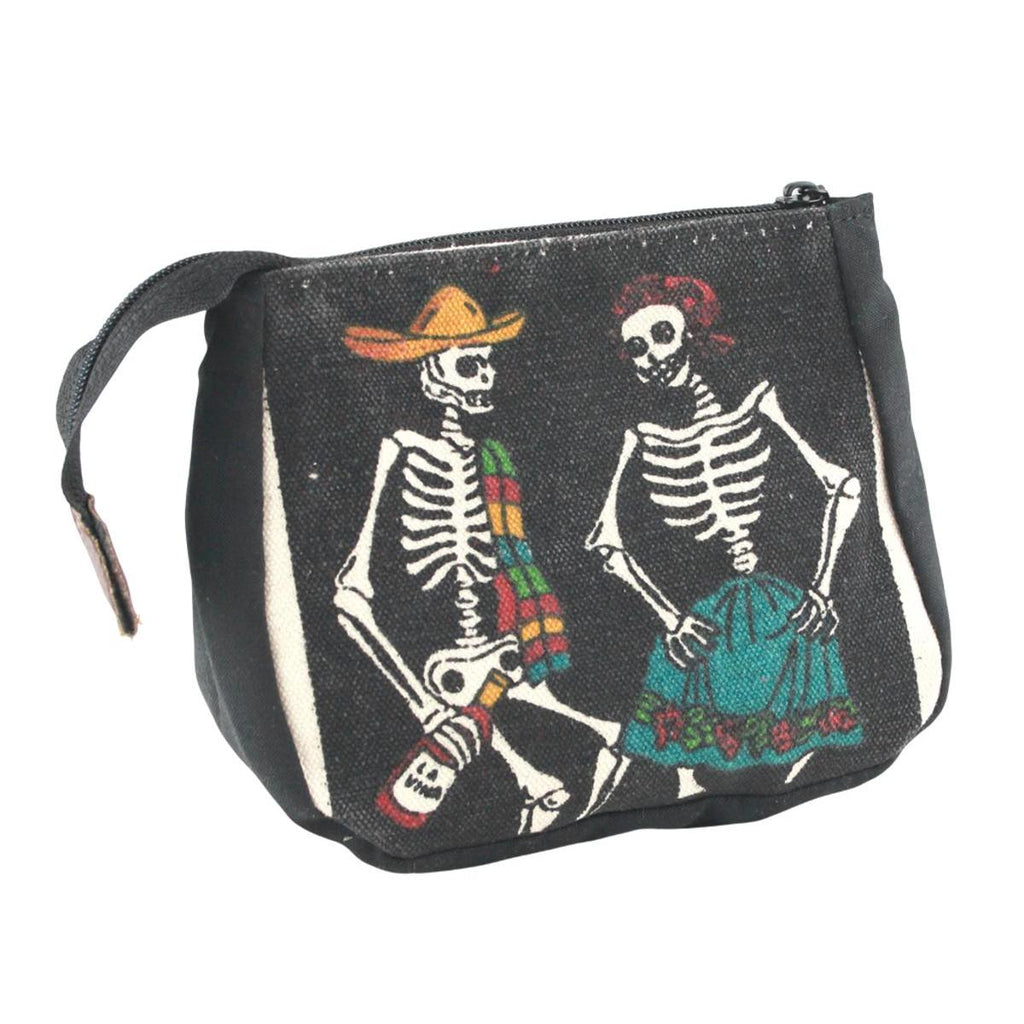 Mehrzwecktasche Kosmetik Tasche mit Reißverschluss - aus Mexico - KT 15