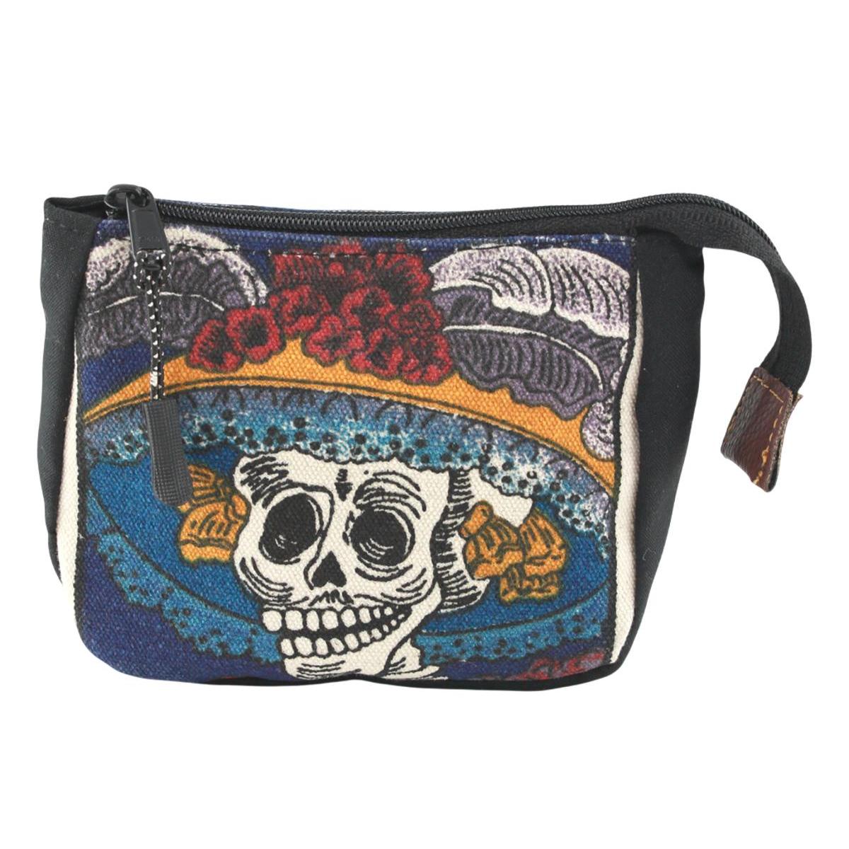 Mehrzwecktasche Kosmetik Tasche mit Reißverschluss - aus Mexico - KT 17